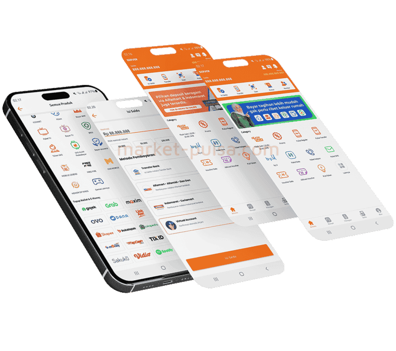 Aplikasi Market Pulsa Indonesia