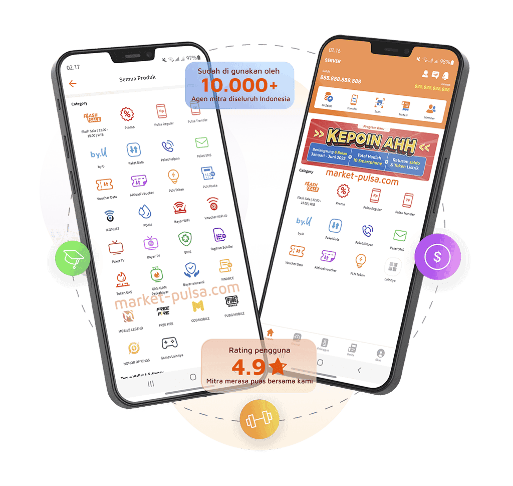 Market Pulsa App