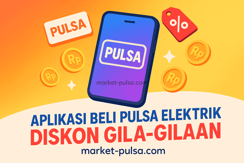 10 Aplikasi Beli Pulsa Elektrik dengan Diskon Gila-Gilaan