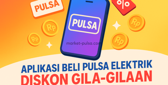 10 Aplikasi Beli Pulsa Elektrik dengan Diskon Gila-Gilaan